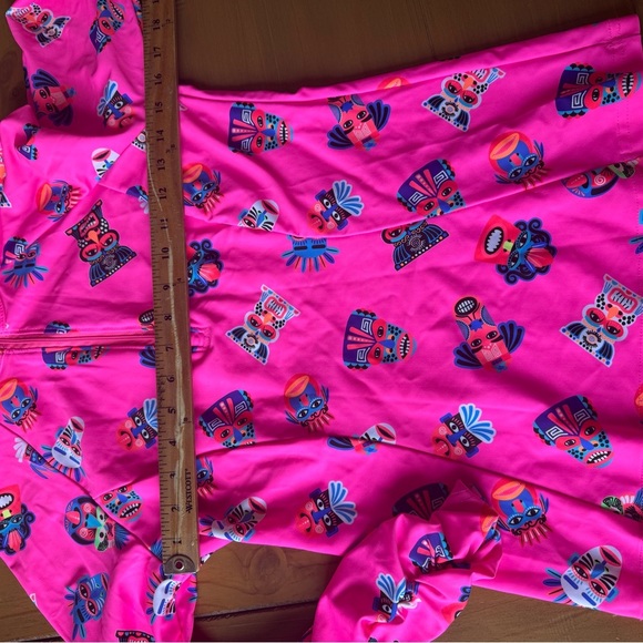 Tzu Tzu Womens Half Zip Pullover Pink Medium - Picture 5 of 5